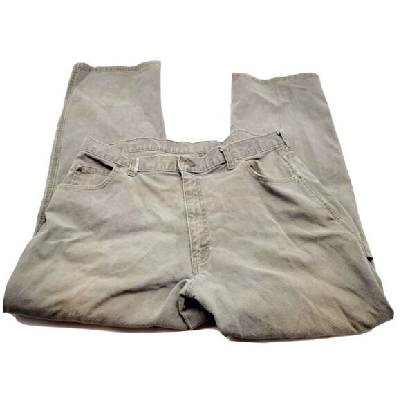 Dickies Jeans Mens Size 38 x 30 Green Workwear